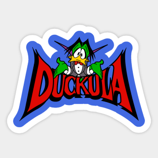 Count Duckuula Sticker